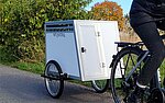 Fahrradanhänger für  1 Hund + Gepäck