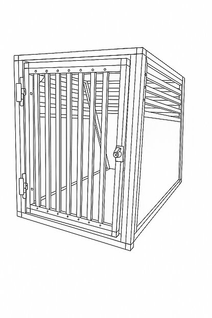 Einzelbox für den Kofferraum
