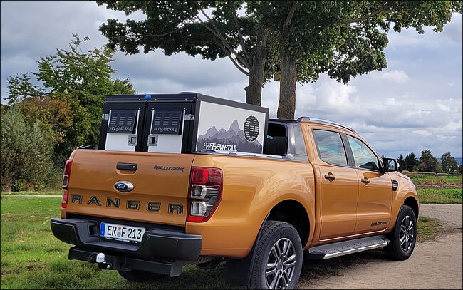 Pick-Up Box in der Ladefläche