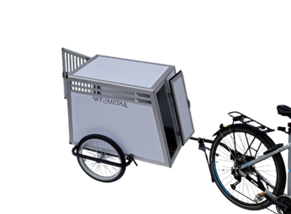 Fahrradanhänger für  1 Hund + Gepäck