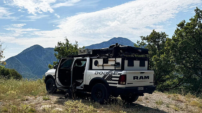Pick-Up Box in der Ladefläche