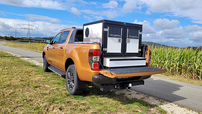 Pick-Up Box in der Ladefläche