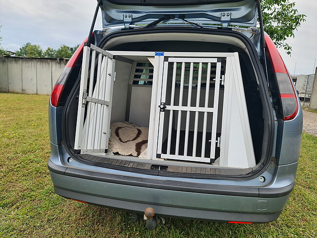 Doppelbox für den Kofferraum