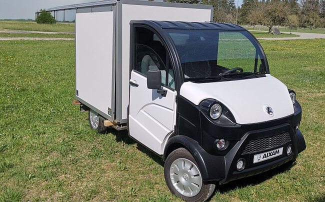 Aufsatzboxen auf Fahrgestell