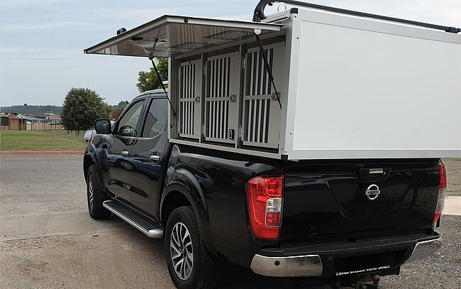 Pick-Up Box: auf der Bordwand