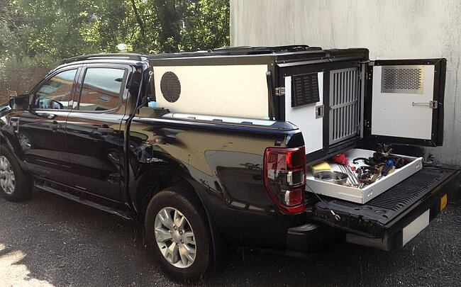 Pick-Up Box in der Ladefläche