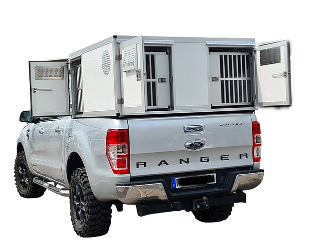 Pick-Up Box: auf der Bordwand