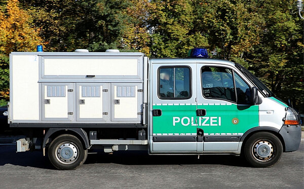 Polizei-Aufsatzbox