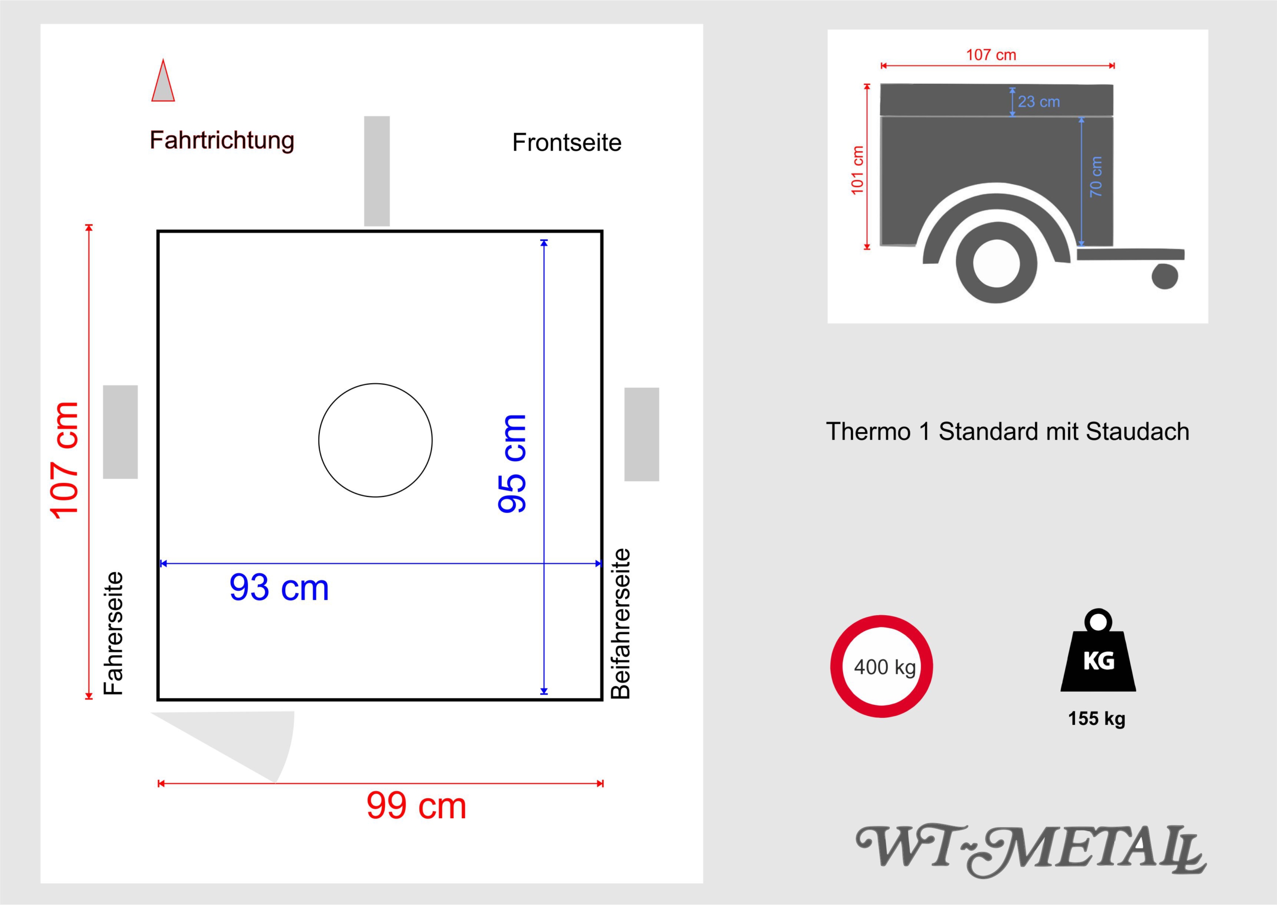 Thermo 1 Standard mit Staudach - WT-Metall