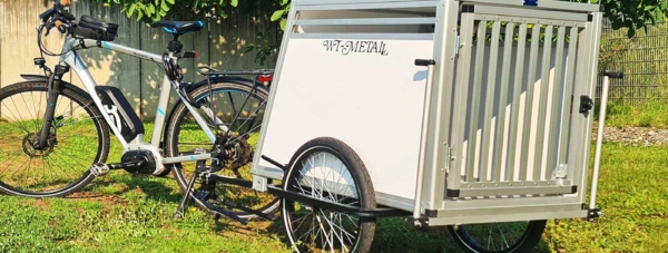 Fahrradanhänger 1 Tür 1 Box – Bild 2